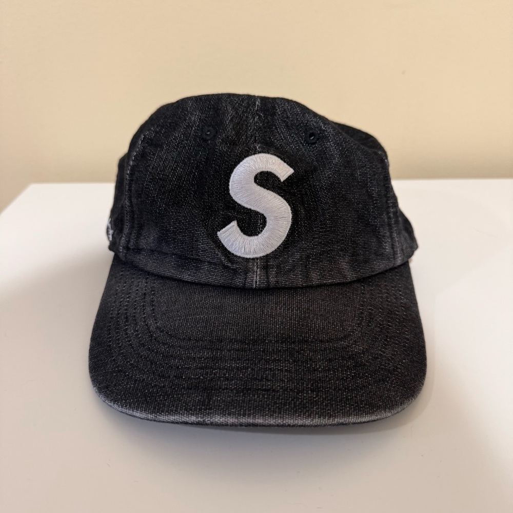 Supreme Cordura® Denim S Logo 6-Panel in Black